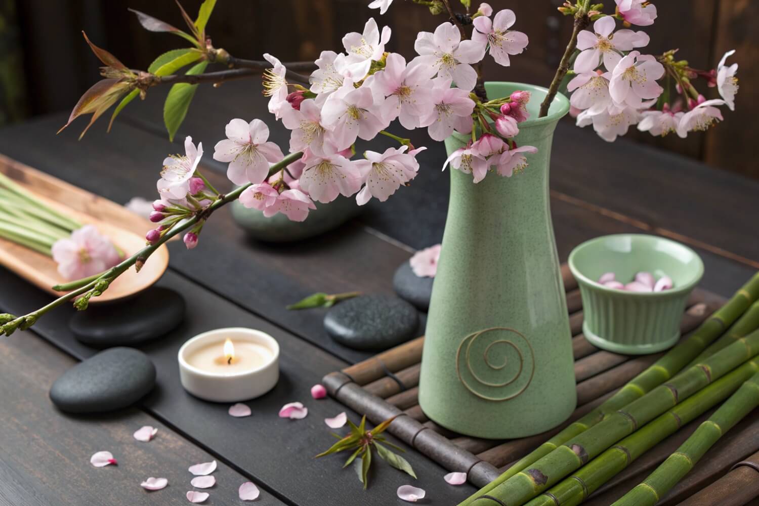 массаж ветка сакуры